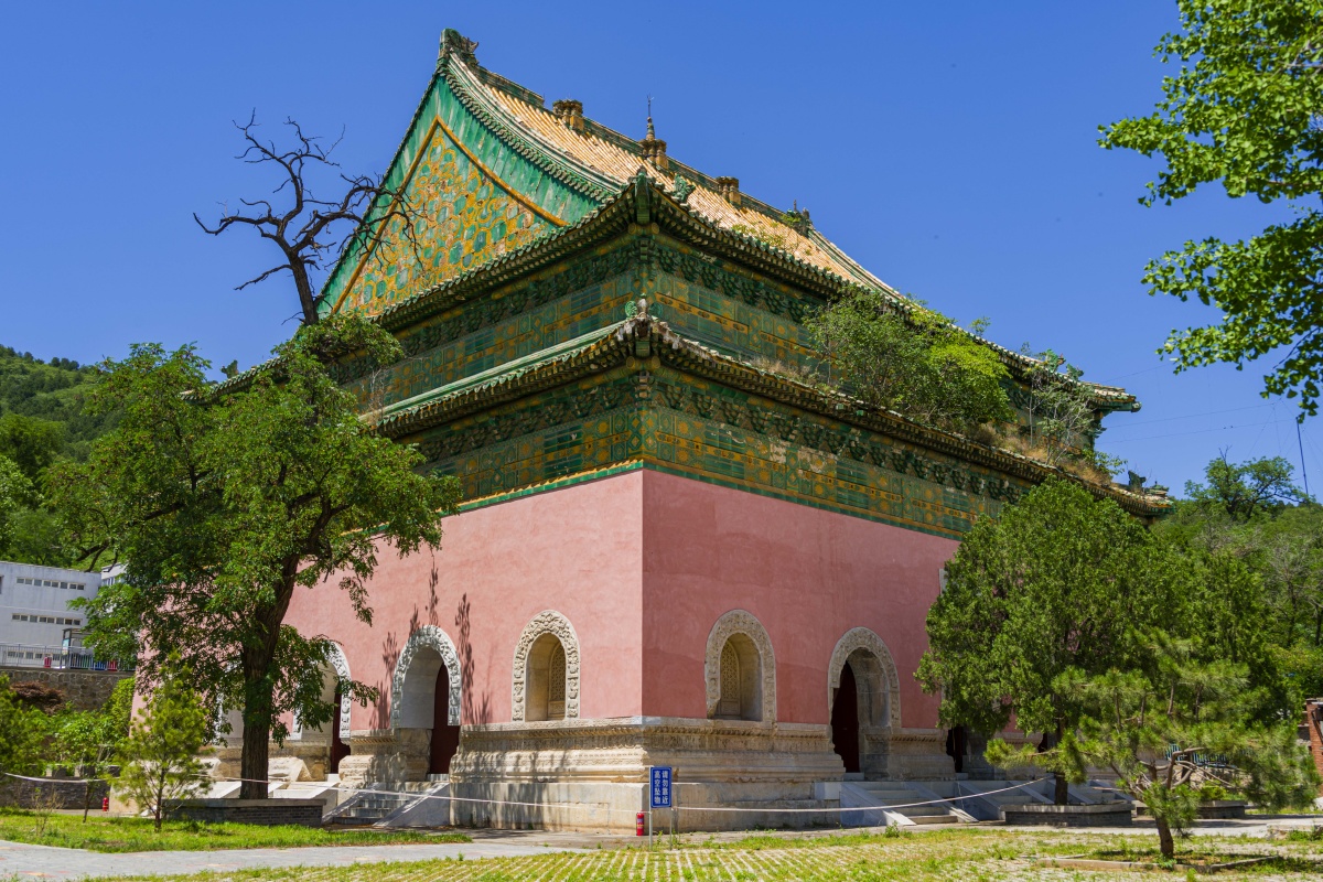 香山无梁殿旭华之阁清乾隆