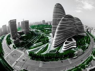 望京SOHO夜景xiu-5