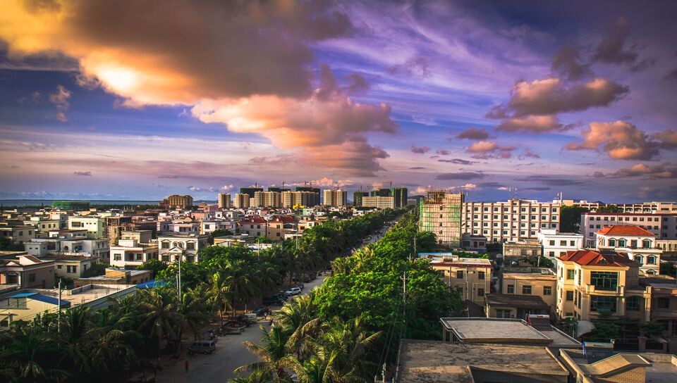 摄于海南东方市