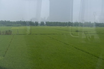 车窗外