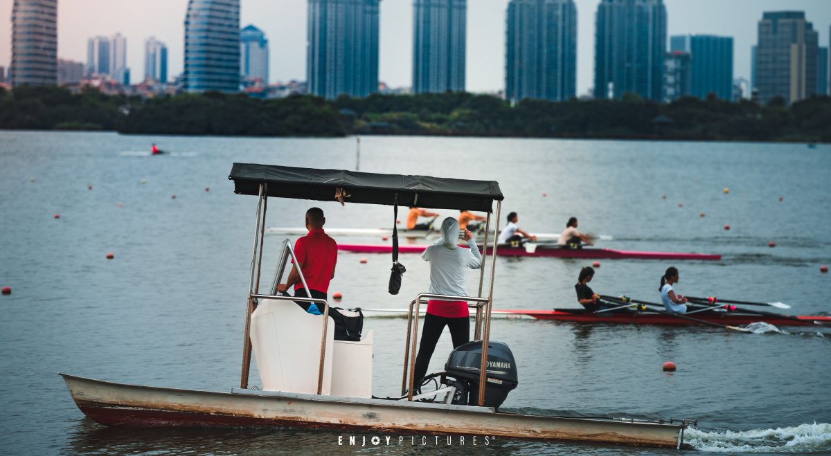 一声哨响摄于厦门集美国家水上运动训练中心