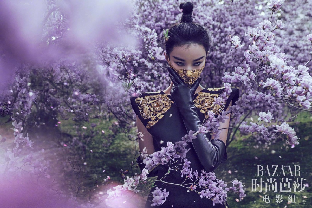 倪妮时尚芭莎你眼中是江湖我眼中是你摄影陈漫chenman