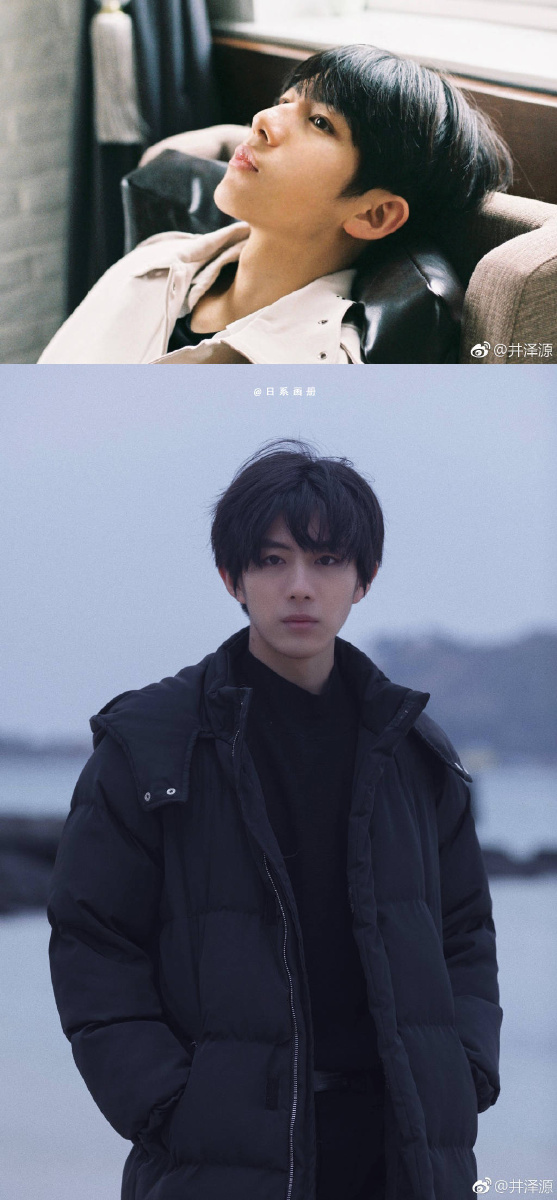 星群集聚的天空总不如坐在船首的你光华夺目井泽源画册模特推荐67