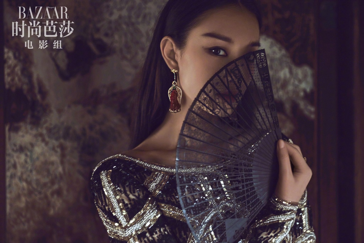 倪妮时尚芭莎你眼中是江湖我眼中是你摄影陈漫chenman