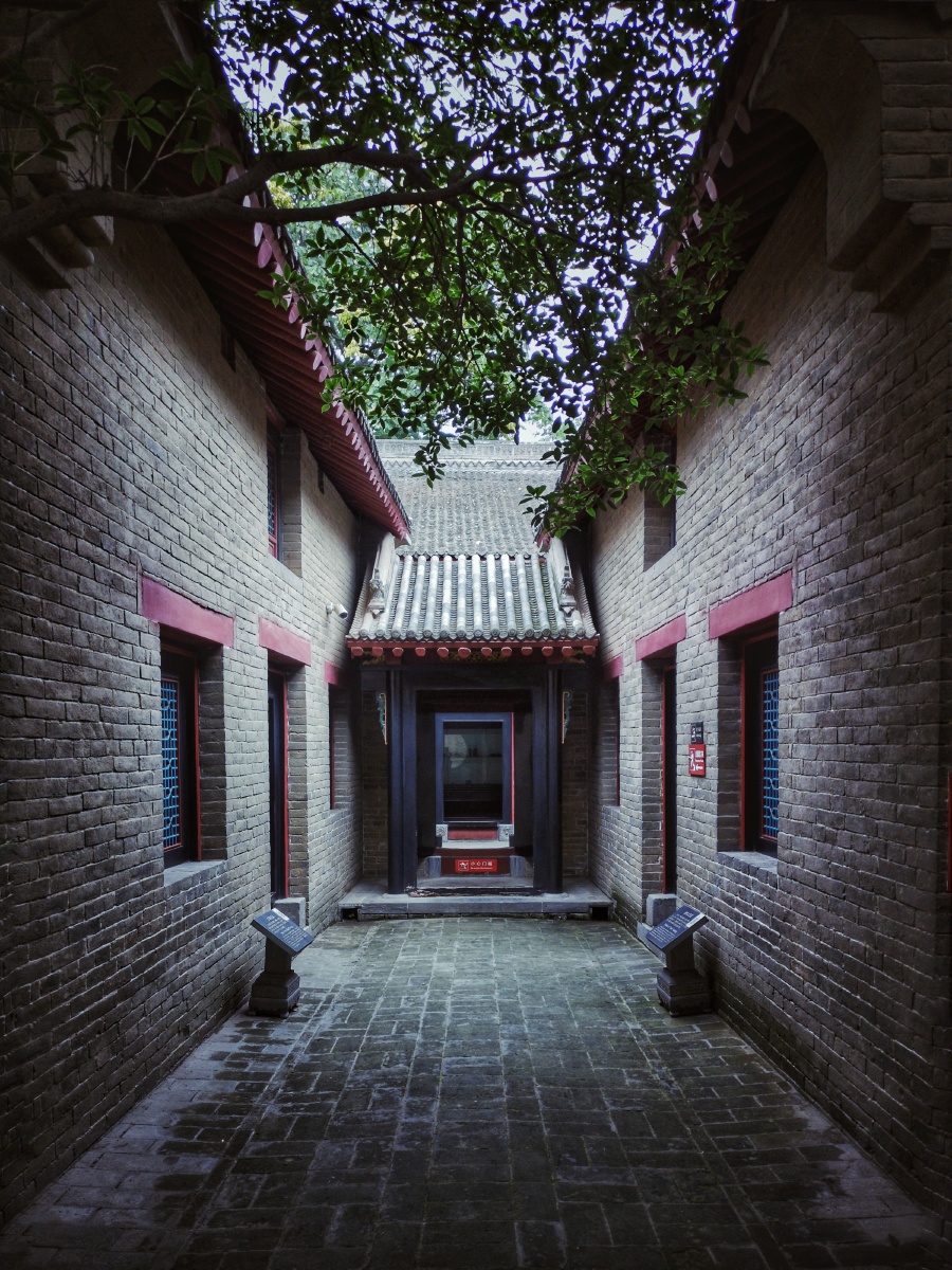 古建筑四合院一组