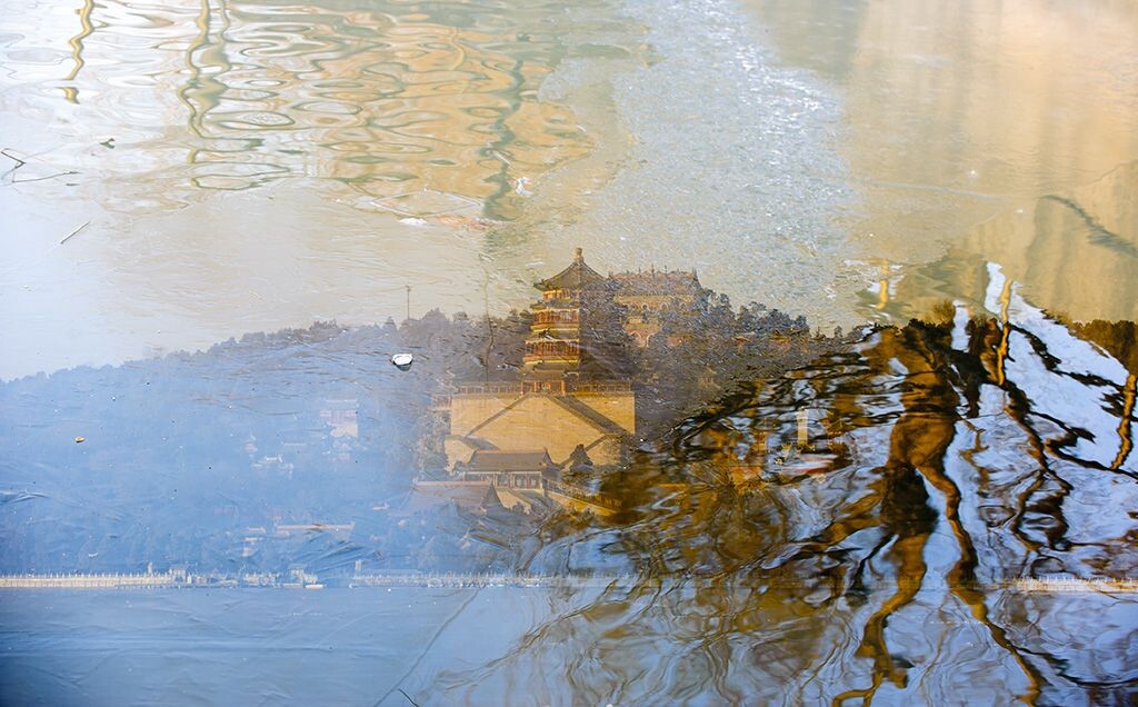 写意佛香阁