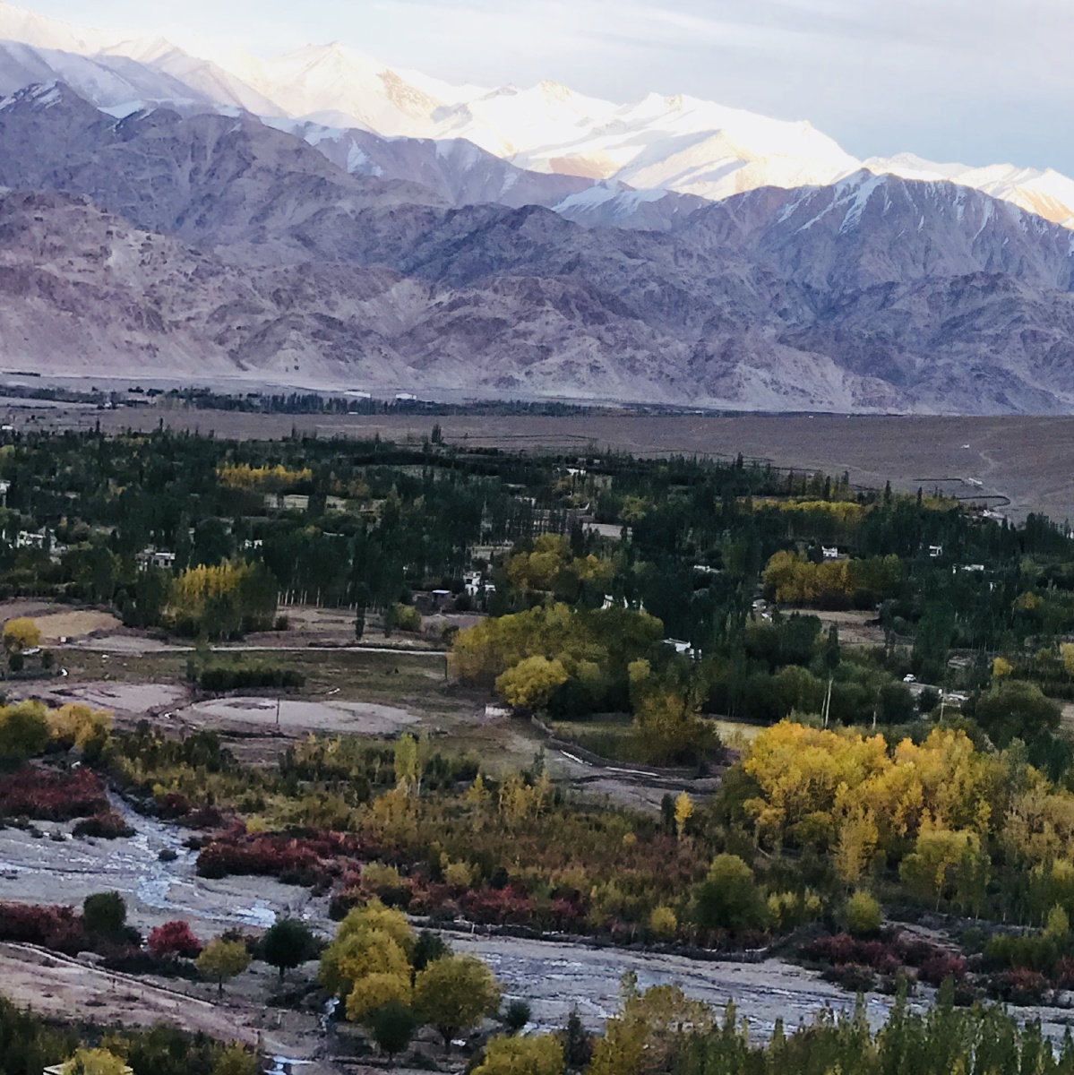 印控克什米尔首府列城