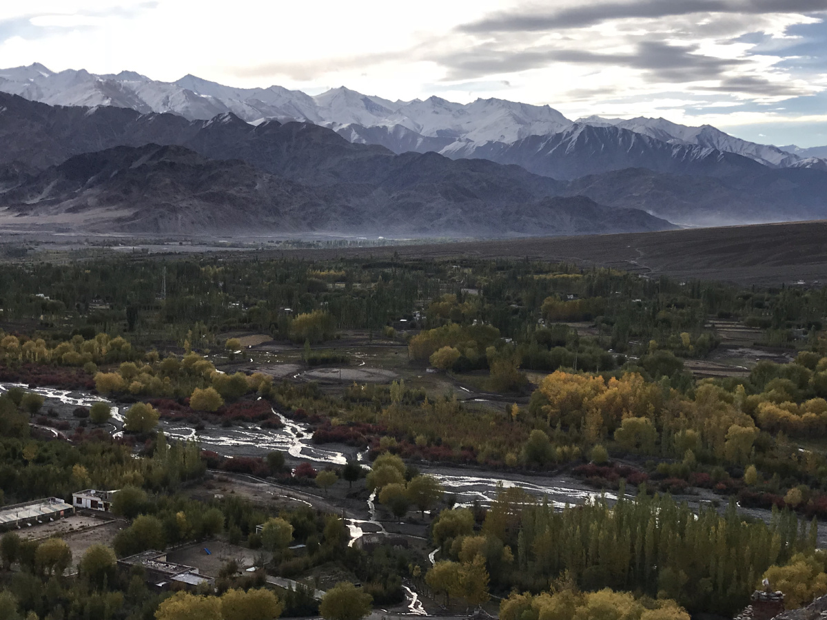 印控克什米尔首府列城