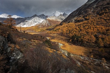 秋之山谷