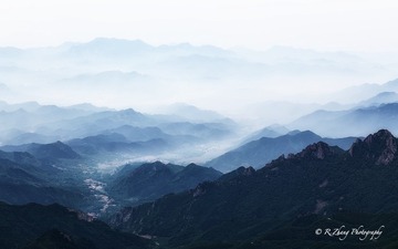 雾灵山清晨