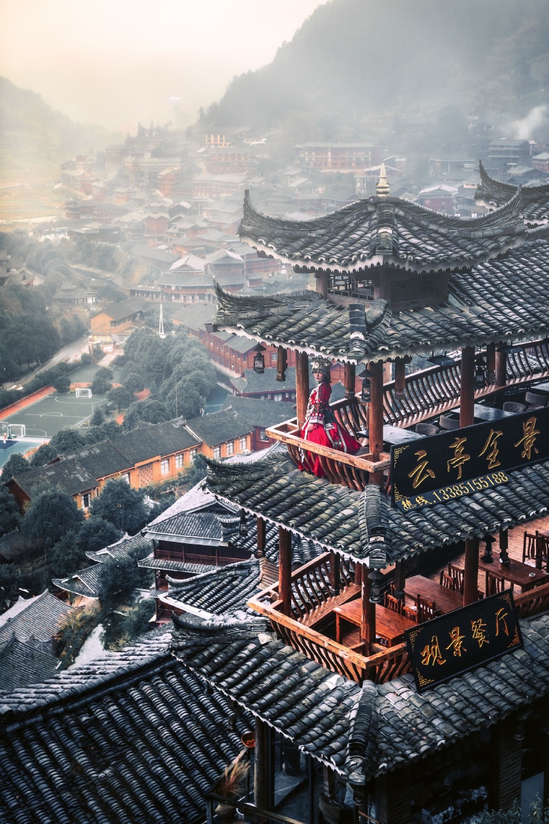 千户苗寨观景台