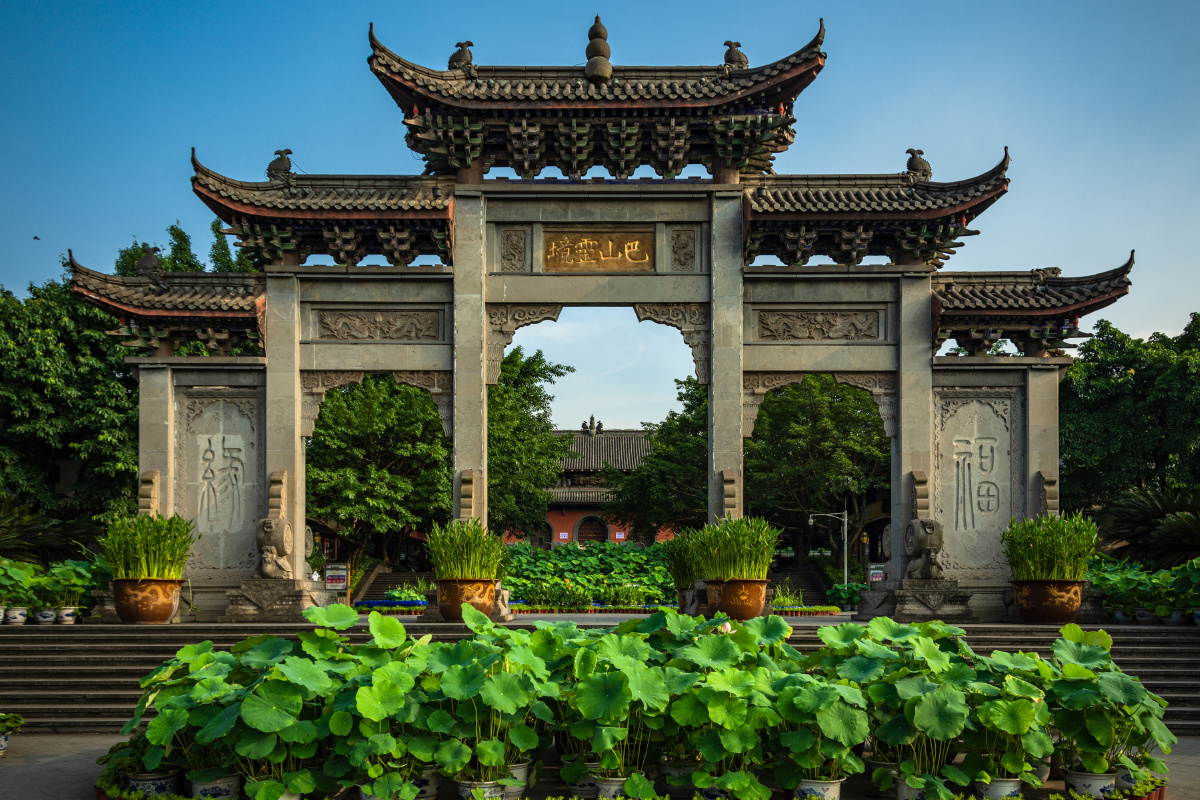 重庆华岩寺已开放时间关系再次错过