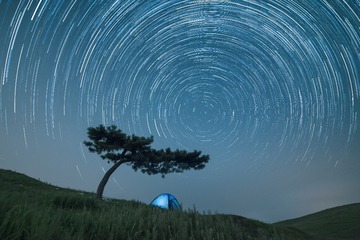恋山星空
