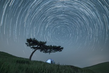 恋山星空