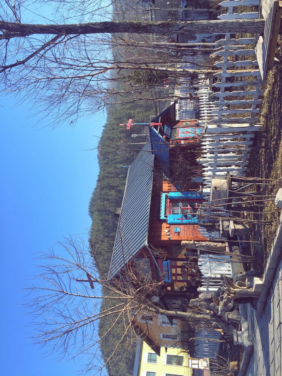 整个镇子都是俄式建筑
