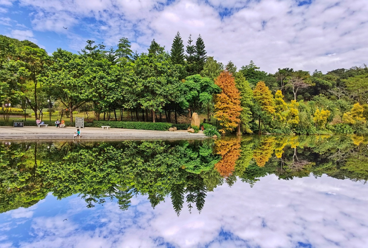 秋天的童话广州云溪生态公园