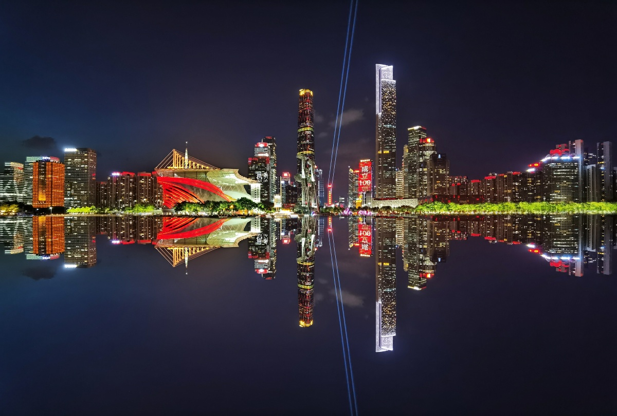大湾区最美江景