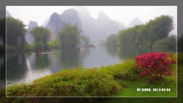 河畔美景