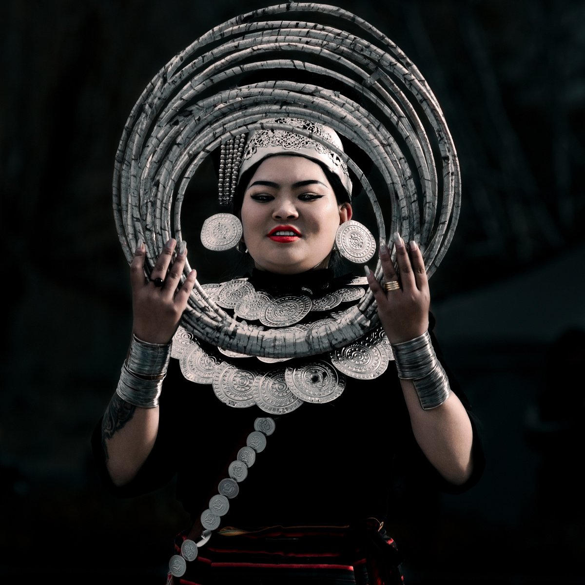 僜人部落的姑娘