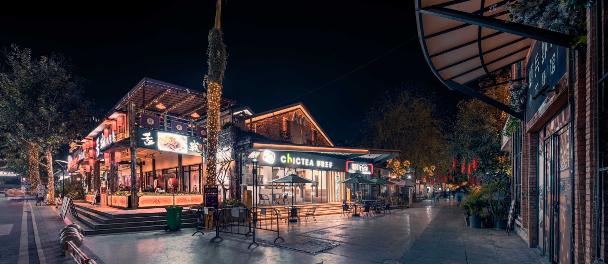 南宁百益上河城夜景 - 小罗细罗 - 图虫