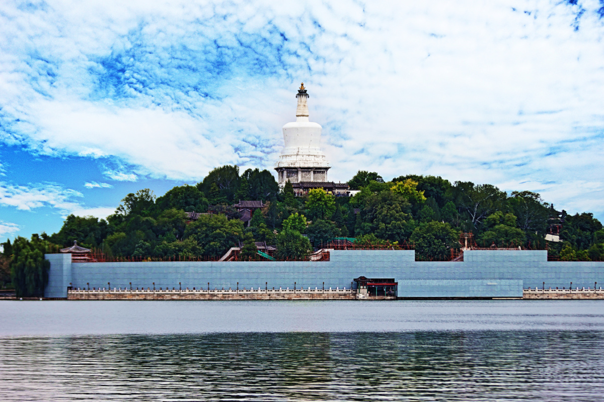 佳能1dxmarkⅢ70200mmf282倍增巨镜拍摄的北京北海公园风景