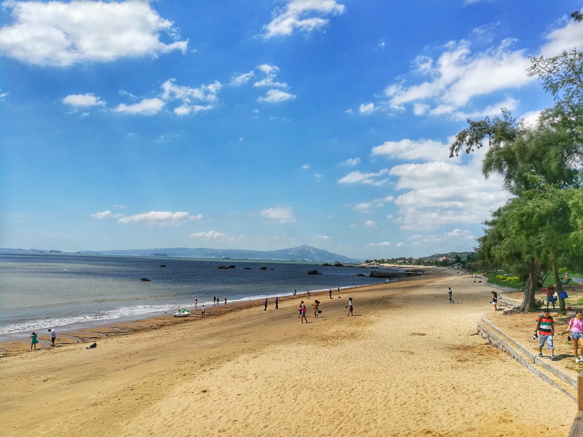 海滩即景,摄于厦门海滩