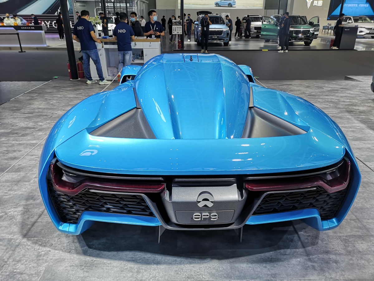 2021西安十一车展随拍蔚来跑车ep9