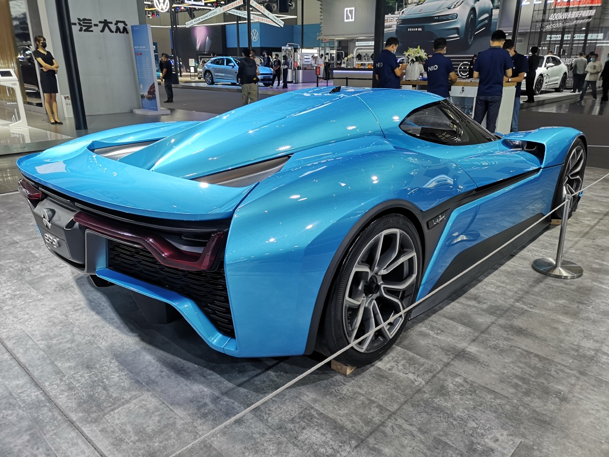 2021西安十一车展随拍蔚来跑车ep9