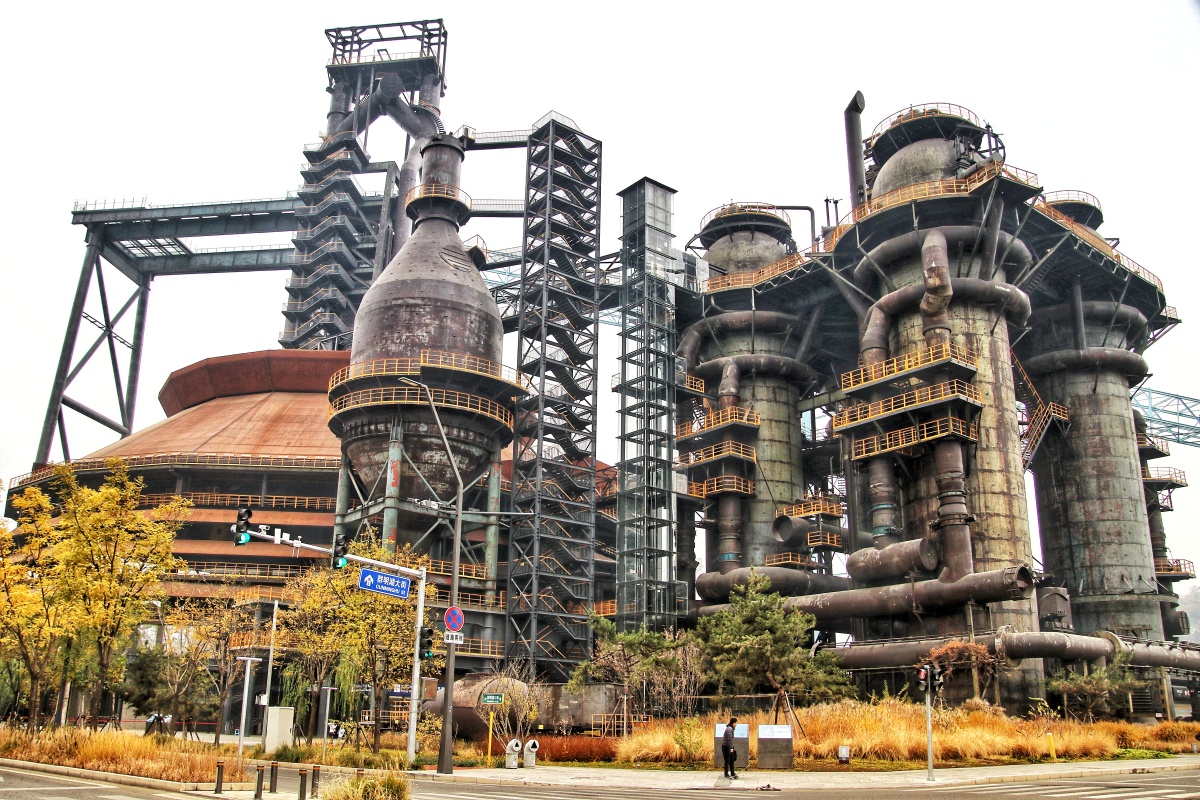 首钢三高炉全景