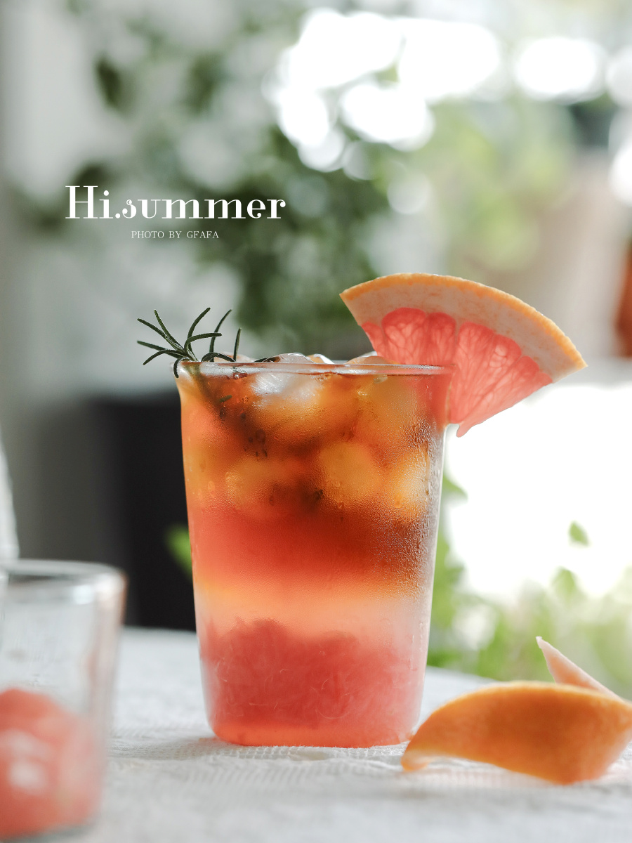 西柚气泡咖啡很好喝