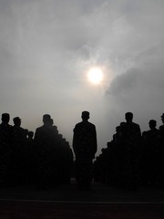 《挺立》