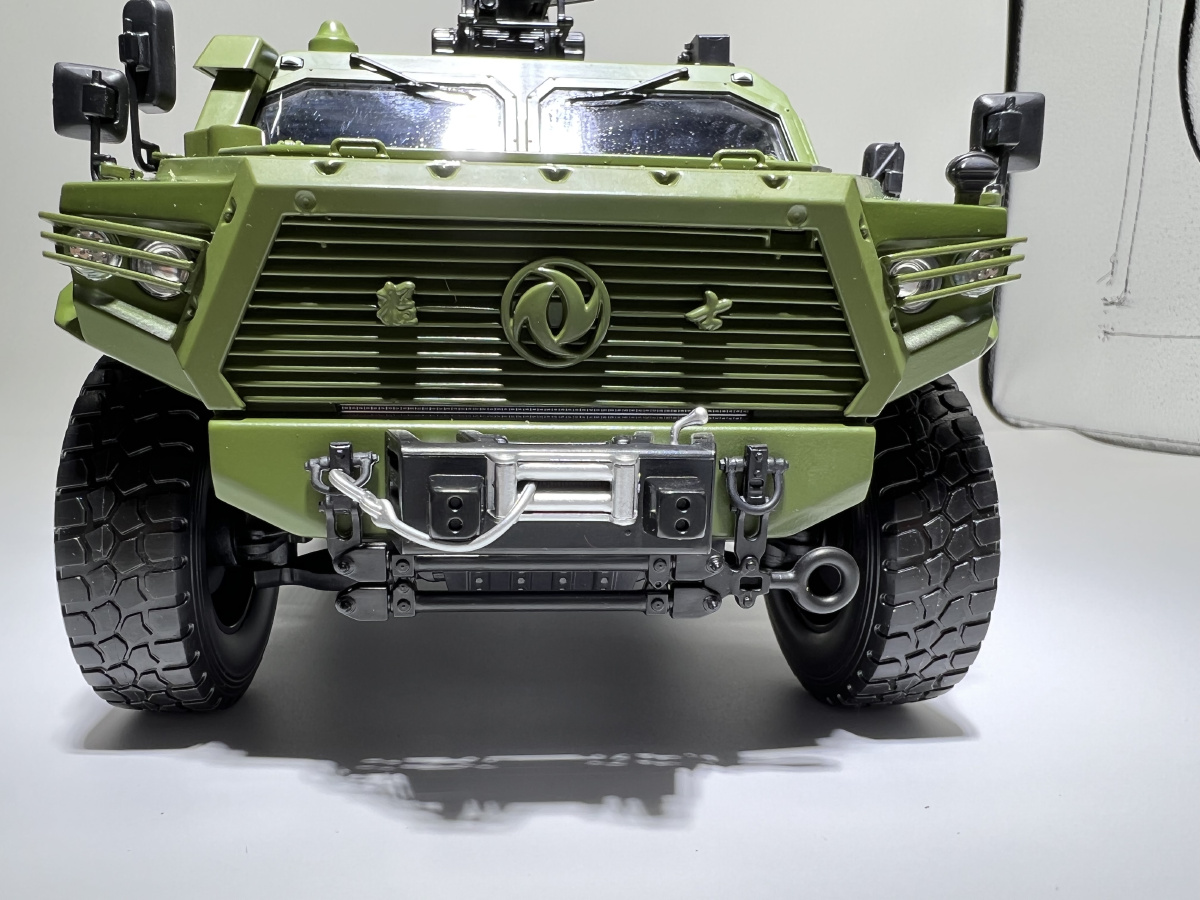 今日一拍国产二代东风猛士csk181模型实拍ps118比例谢谢关照