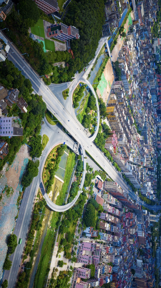 福清融商大厦 凤凰立交桥