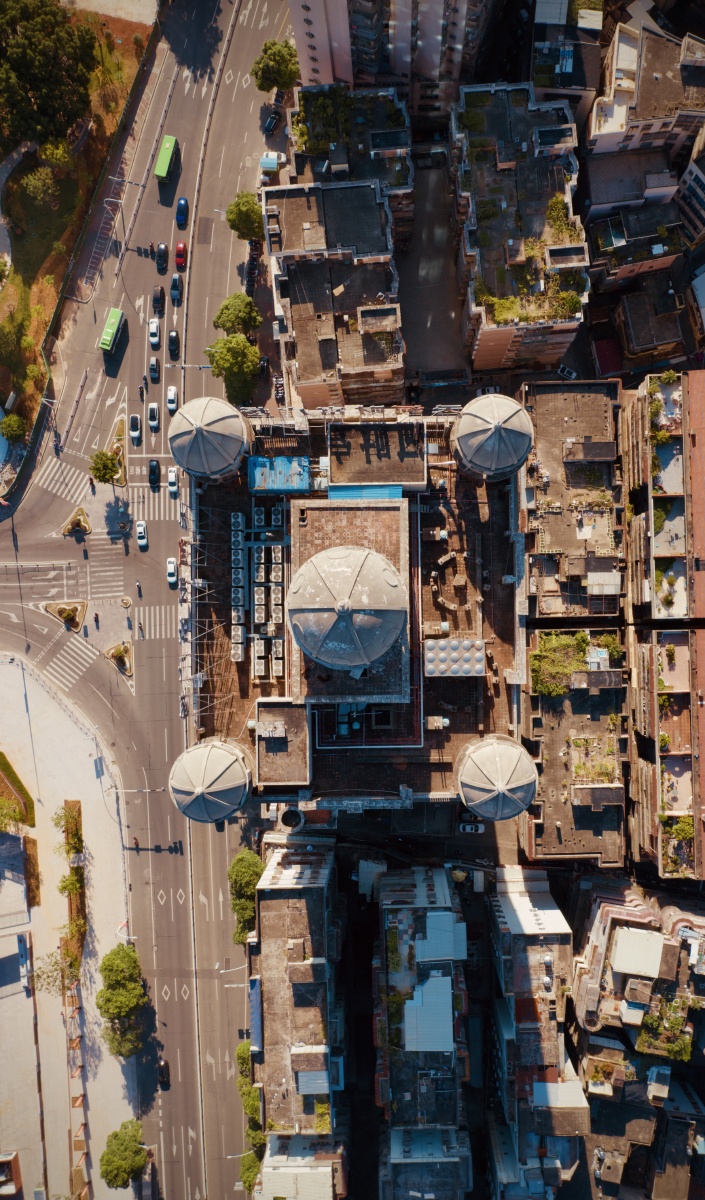 俯拍万达 俯拍天河财富广场 - 福清禾星航拍 - 图虫