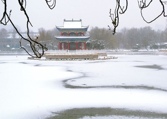 湖心阁之冬