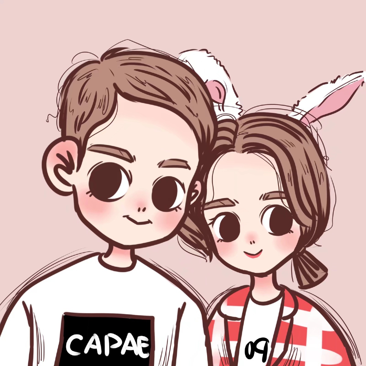 卡通q萌头像想不想拥有给我一张照片画出q版的你