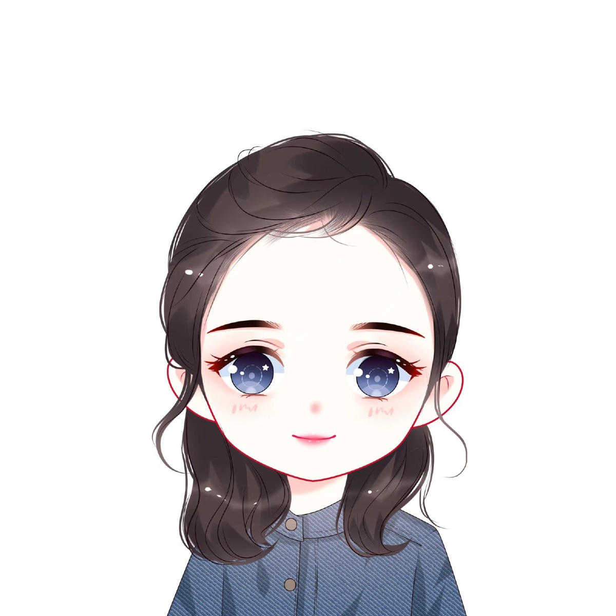 卡通头像女生版