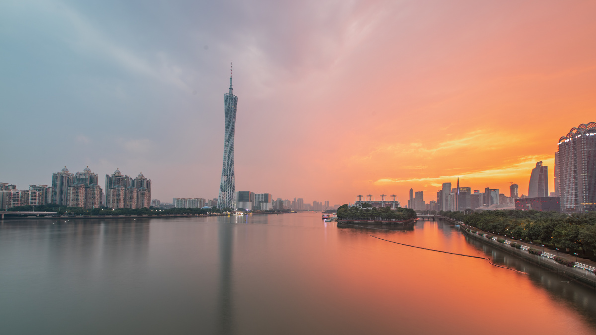 夕阳西下广州塔 - 行行摄摄sz