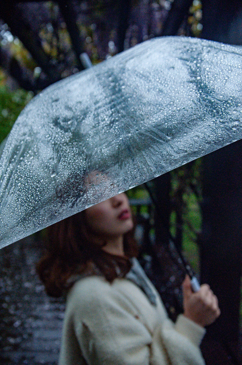 雨中的你