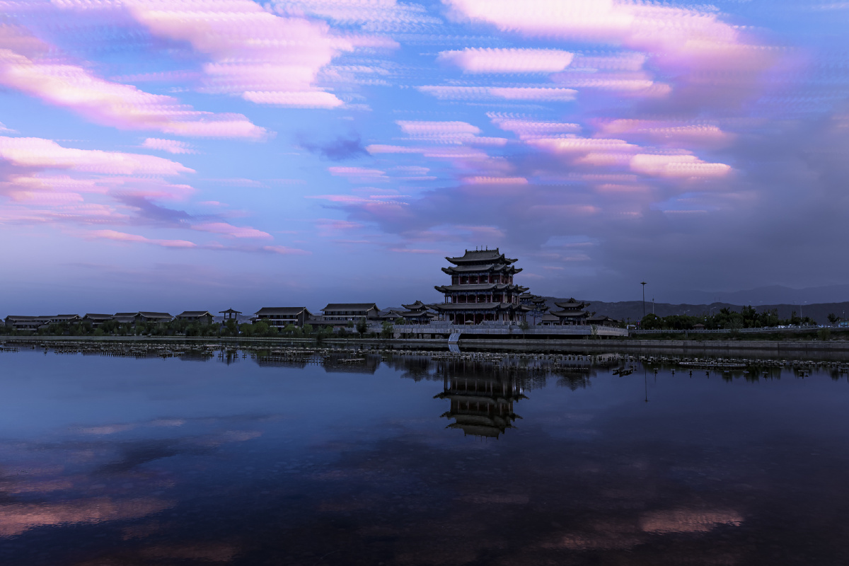 嘉峪关南湖角楼