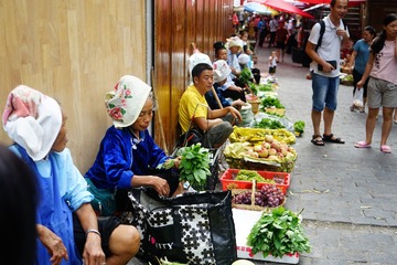 苗寨的早市