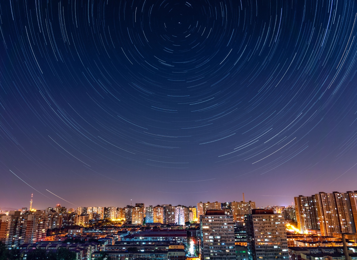 北京夜空