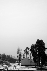 山寺-黑白
