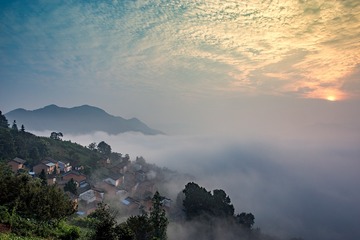 大洲源日出
