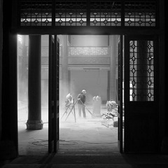 劳动者之歌---建筑清扫工