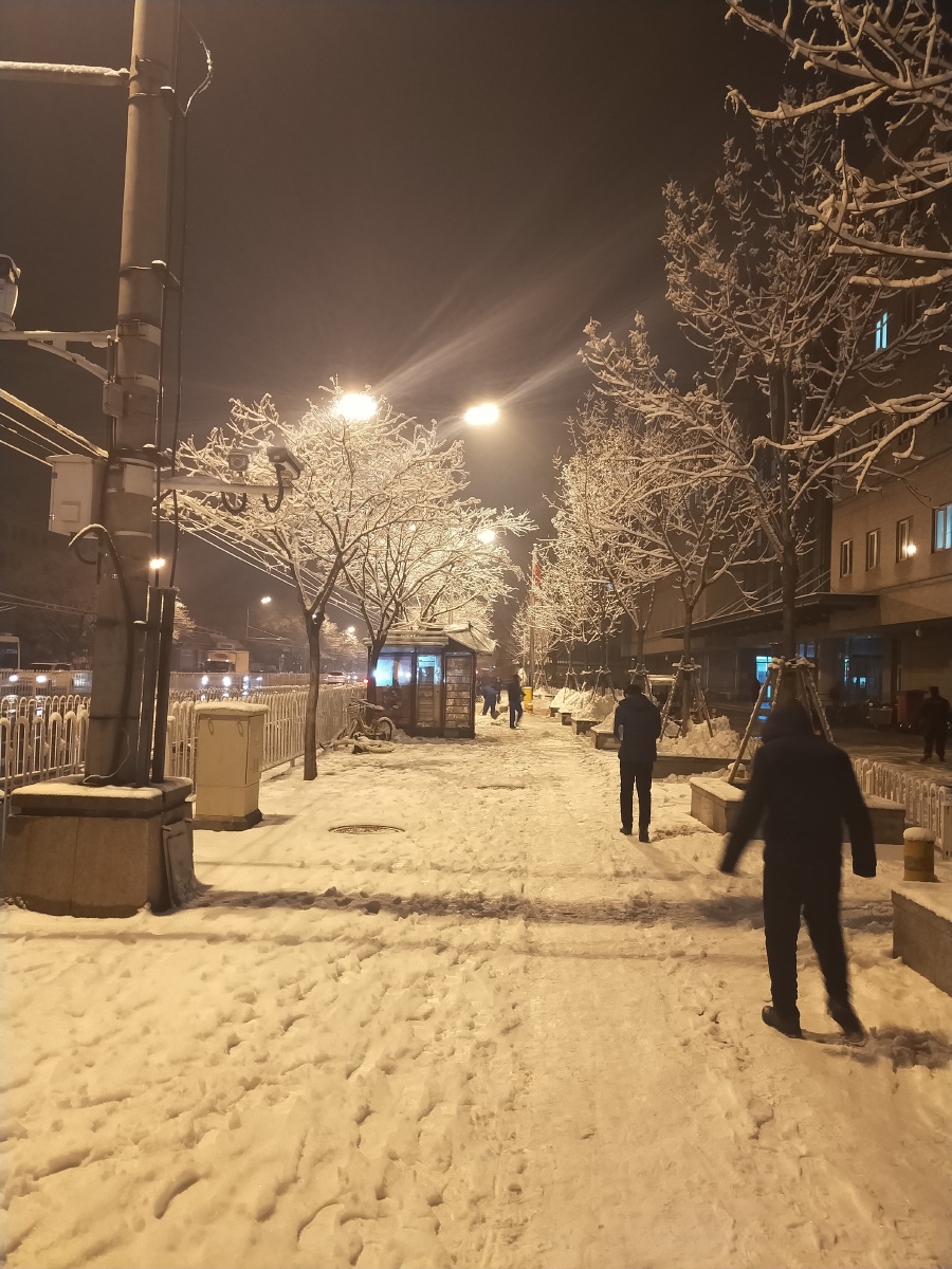 雪后街景