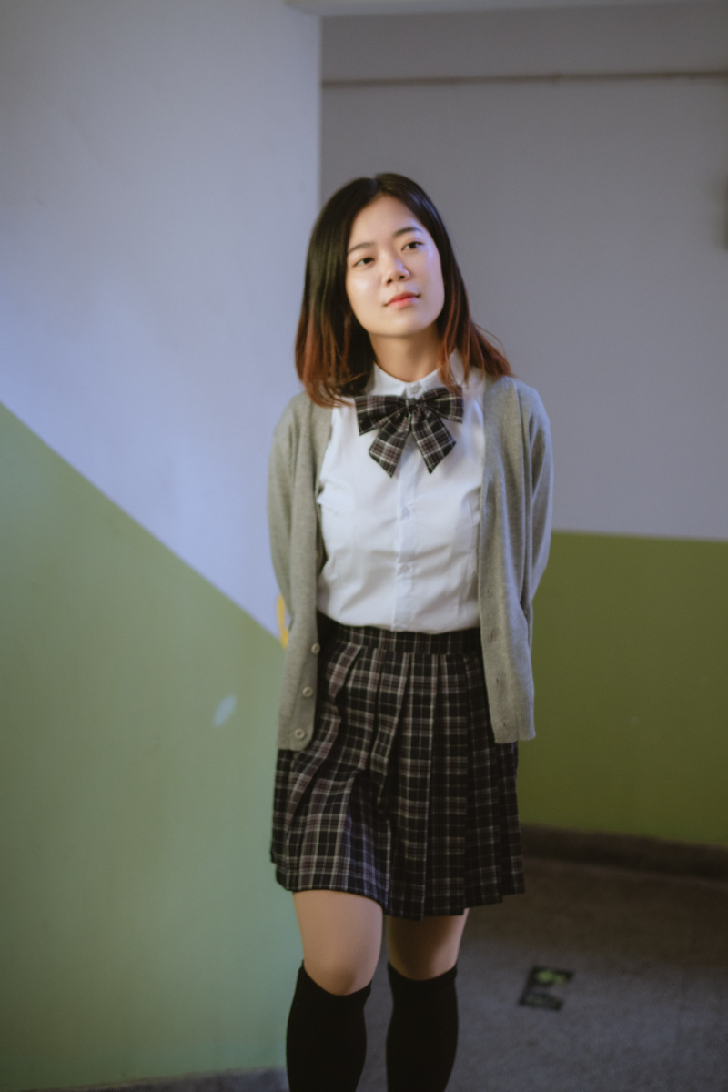 日系小清新版 jk 制服