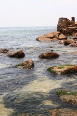 海湾礁石