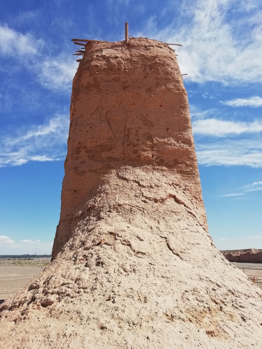 新疆影像克孜尔尕哈烽燧汉代