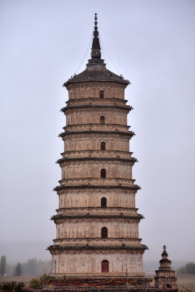 赤峰市巴林右旗,辽庆州白塔.